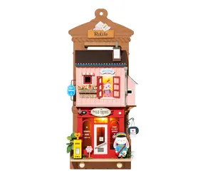 Robotime Miniatur-Hängehaus Postamt / ab 14 Jahren 