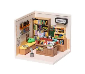 Robotime Miniaturhaus Faszinierende Buchhandlung / ab 14 Jahren