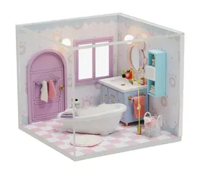 2Kids Toys Miniaturhaus Gemütliches Badezimmer / ab 14 Jahren
