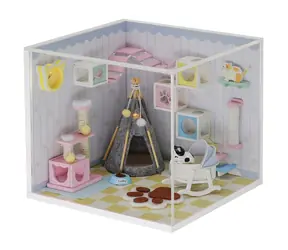 2Kids Toys Miniaturhaus Zuhause der Katze Meow / ab 14 Jahren