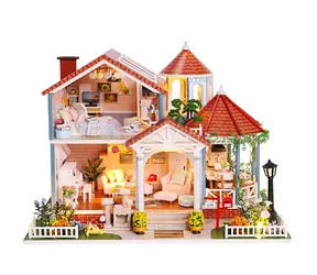 2Kids Toys Miniaturhaus Haus aus farbiger Glasur / ab 14 Jahren