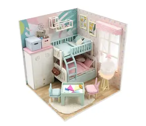 2Kids Toys Miniaturhaus Gemütliches Kinderzimmer / ab 14 Jahren
