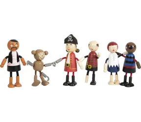 Small Foot Flexible Piratenfigurenpuppen / ab 3 Jahren