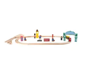 Small Foot Polsterung zur Holzeisenbahnschiene / 43 Teile / ab 3 Jahren