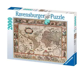 Ravensburger Weltkarte - 2000 Teile / ab 14 Jahren