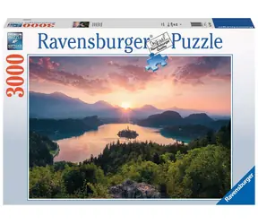 Ravensburger Lake Bled Slowenien / 3000 Teile / ab 14 Jahren