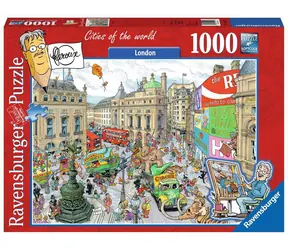 Ravensburger Cartoon London / 1000 Teile / ab 14 Jahren