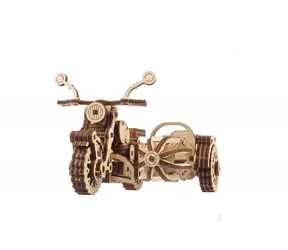 Ugears 3D-Mechanik-Puzzle aus Holz Harry Potter Hagrids fliegendes Motorrad / ab 14 Jahren / 130 Teile / Schwierigkeitsgrad: niedrig