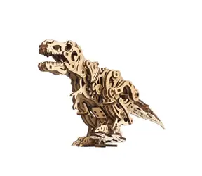 Ugears 3D-Holzpuzzle Tyrannosaurus Rex / ab 14 Jahren / 249 Teile / Schwierigkeit: mittel