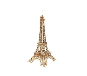 Woodcraft 3D-Holzpuzzle Eiffelturm mittel / 94 Teile / ab 14 Jahren / Schwierigkeitsgrad: leicht 