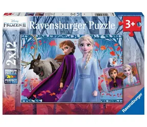 Ravensburger Disney: Eiskönigreich 2 - 2x12 Teile / ab 3 Jahren 