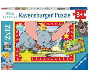 Ravensburger Disney: Märchentiere / 2x12 Teile / ab 3 Jahren 