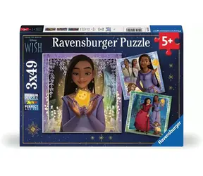 Ravensburger Disney: Wish - 3x49 Teile / ab 5 Jahren 