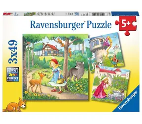 Ravensburger Rotkäppchen / 3x49 Teile / ab 5 Jahren 