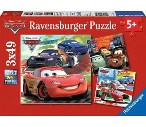 Ravensburger Disney: Cars: Rennspaß / 3x49 Teile / ab 5 Jahren 
