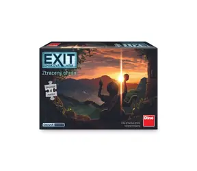 Dino Exit Escape Game mit Rätsel: Verlorener Tempel - Partyspiel / Spieldauer: 90 Minuten / Anzahl Spieler: 1-4 / ab 12 Jahren