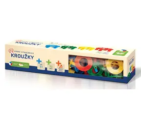 SEVA Ringe für die Kleinsten 4 Farben / 32 Stück / ab 1 Jahr