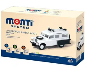 SEVA Kit Monti Unprofor Krankenwagen / 30 Teile / Maßstab: 1:35 / ab 6 Jahren