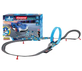 Carrera 68001 GO Challenger Sonic / Rennstrecke / Streckenlänge 6 m / ab 6 Jahren 