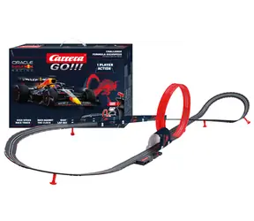 Carrera 68002 GO Challenger F1 / Rennstrecke / Streckenlänge 6 m / ab 6 Jahren 