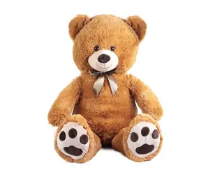 Rappa Großer Teddybär Kuba mit Anhänger 100 cm / ab 0 Monaten