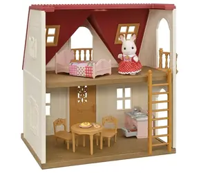 Sylvanian Families: Einfaches Haus mit rotem Dach / ab 3 Jahren