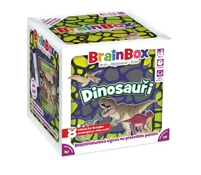BrainBox CZ - Dinosaurier / Spieldauer: 10 Minuten / Anzahl der Spieler: 1+ / ab 6 Jahren 
