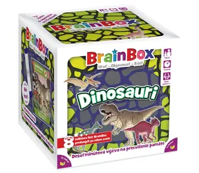 BrainBox SK - Dinosaurier / Spieldauer: 10 Minuten / Anzahl Spieler: 1+ / ab 6 Jahren 