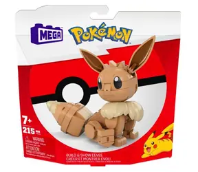Mattel HDL84 Mega Bloks - Pokemon - Evoli / 215 Teile / ab 8 Jahren 