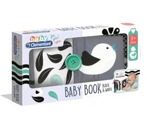 Clementoni Clemmy Baby - Kinderbuch schwarz-weiß / ab 0 Monaten