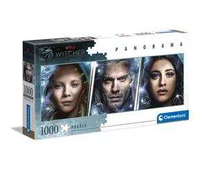 Clementoni PUZZLE Panorama - The Witcher / 1000 Teile / ab 14 Jahren 