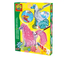 SES Pflasterset - Pferd mit Glitzer / ab 5 Jahren 