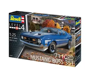 Revell 07699 71 Ford Mustang Boss 351 / Plastikmodell / 1:25