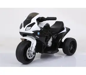 Eljet Kinder-Elektrodreirad BMW S1000 RR schwarz / 25 W / Geschwindigkeit: 2-4 km-h / Tragfähigkeit: 20 kg 