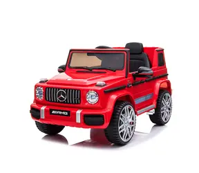Eljet Kinder-Elektroauto Mercedes G63 AMG rot / 2x30 W / Geschwindigkeit: 2,5-5 km-h / Tragfähigkeit: 30 kg 