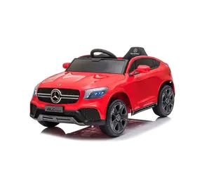 Eljet Kinder-Elektroauto Mercedes GLC Coupé rot / 2x25 W / Geschwindigkeit: 3-5 km-h / Tragfähigkeit: 25 kg 