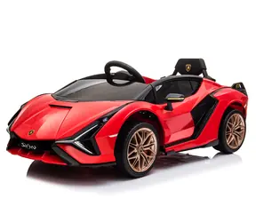 Eljet Kinder-Elektroauto Lamborghini Sian rot / 25 W / Geschwindigkeit: 3-5 km-h / Tragfähigkeit: 25 kg 