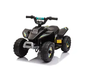 Eljet Kinder-Elektro-Quad X01 schwarz / Geschwindigkeit: 3-4,6 km-h / Tragfähigkeit: 30 kg 