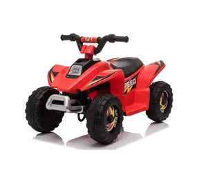Eljet Kinder-Elektro-Quad X01 rot / Geschwindigkeit: 3-4,6 km-h / Tragfähigkeit: 30 kg 