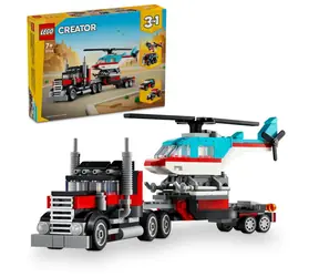 LEGO® Creator 3 in 1 31146 Tieflader und Hubschrauber / Stückzahl: 270 / ab 7 Jahren