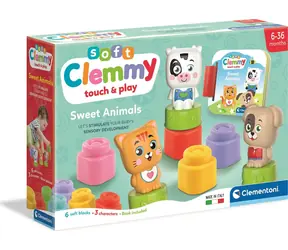 Clementoni Soft Clemmy Süße Tiere / ab 6 Monaten