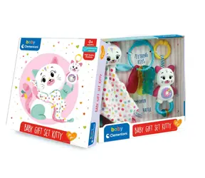 Clementoni Clemmy Baby - Set mein erstes Stofftier - Kätzchen / ab 0 Monaten