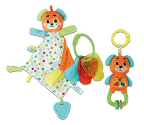 Clementoni Clemmy Baby - Set mein erstes Stofftier - Welpe / ab 0 Monaten