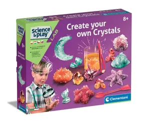 Clementoni Kinderlabor GALILEO - Herstellung funkelnder Kristalle / ab 8 Jahren