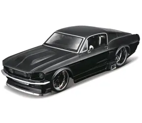 Maisto - Montagelinie 1967 Ford Mustang GT schwarz / Maßstab 1:24 / ab 3 Jahren