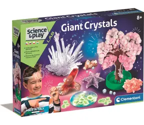 Clementoni Science&Play Lab: Mega Fluo Kristalle / ab 8 Jahren
