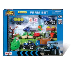 Maisto Mega Farm-Set - New Holland / ab 3 Jahren