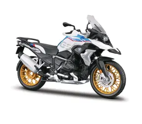 Maisto BMW R1250 GS weiß / Maßstab 1:12 / Ständer / ab 3 Jahren