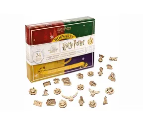 Ugears 3D-Mechanikbausatz aus Holz Harry Potter - Adventskalender / ab 14 Jahren / 247 Teile / Schwierigkeit: niedrig