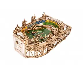 Ugears 3D-Mechanikbausatz aus Holz Harry Potter - Quidditch-Flipper / ab 14 Jahren / 402 Teile / Schwierigkeit: hoch